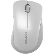 Безжична мишка CANYON mouse MW-11 Wireless White Grey