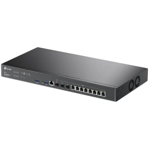 Рутер TP-Link ER8411 Omada VPN Router with 10G Ports, 1× 10G SFP+ WAN Port,1× 10G SFP+ WAN/LAN Port,1× Gigabit SFP WAN/LAN Port, 8× Gigabit RJ45 WAN/LAN Ports, 2× USB3.0 port,Integration with Omada SDN Controller,Dual Power Supply,Load Balance,Link B - Image 10