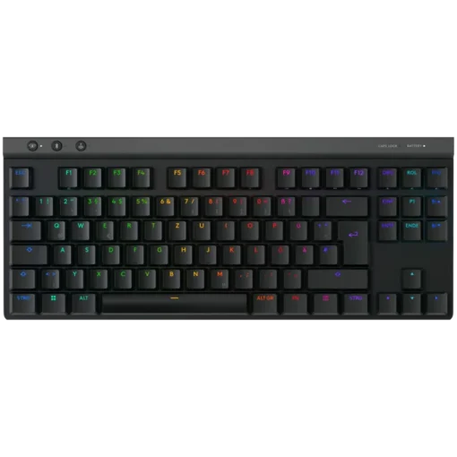 Геймърска клавиатура LOGITECH G515 LIGHTSPEED TKL - BLACK - US INTL - 2.4GHZ/BT - EMEA28i-935 -