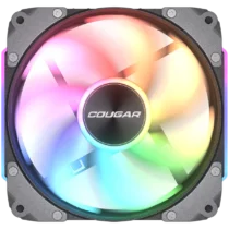 Вентилатор Cougar fan APOLAR 120 ARGB Black Fan Speed 600-2200 RPM±200RPM Air Flow 75.38 CFM ± 10% Air Pressure 2.59 mm