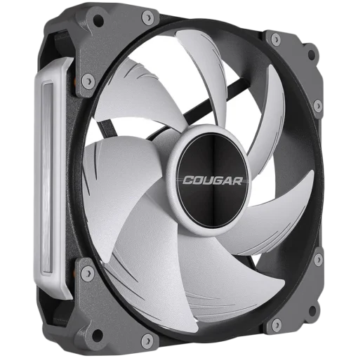 Вентилатор Cougar fan APOLAR 120 ARGB Black, Fan Speed 600-2200 RPM±200RPM, Air Flow 75.38 CFM ± 10%, Air Pressure 2.59 mm H2O±10%, HDB Hydro Dynamic Bearing, 490 mm (Fan) / 470 mm (ARGB) - Image 14