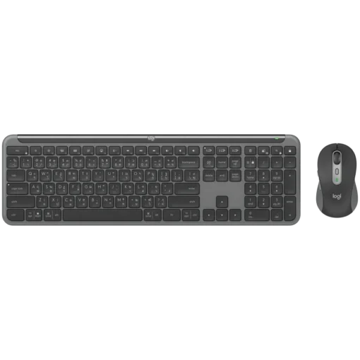 Клавиатура LOGITECH Signature Slim Combo MK950 - GRAPHITE - US INTL - 2.4GHZ/BT-