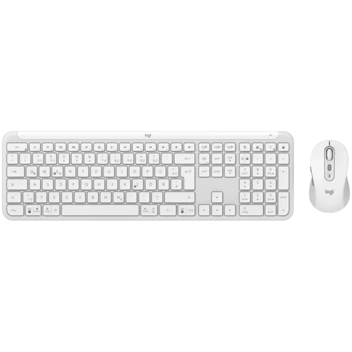 Клавиатура LOGITECH Signature Slim Combo MK950 - OFF WHITE - US INTL - 2.4GHZ/BT -