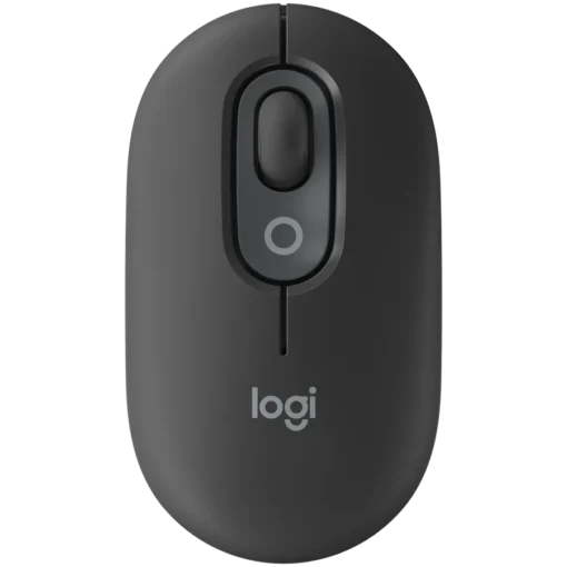 Мишка за компютър LOGITECH POP Mouse with emoji - GRAPHITE - BT - EMEA28i-935 - FY25