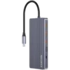 USB хъб CANYON hub DS-16 13in1 4k USB-C Grey