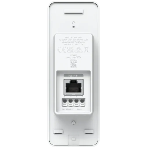 Ubiquiti Access Ultra Tamper-resistant access reader with a built-in hub for complete, single-door entry control from one device, Lock terminal (12V/1A), Exit request input - Image 6