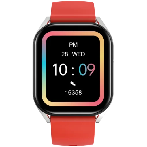 Смарт часовник CANYON smart watch Chatter SW-58 BT-CALL Silver Red