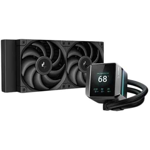 Охладител за процесор Охладител DeepCool MYSTIQUE 240 360mm CPU Liquid Cooler 2x120mm ARGB PWM Fans Addressable RGB LED