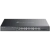 Kомутатор TP-Link SG3428MP Omada 28-Port Gigabit L2+ Managed Switch with 24× Gigabit 802.3af/at PoE+ ports and 4× Gigabi