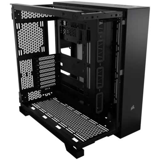 Кутия за компютър Corsair 6500D Airflow Tempered Glass Mid-Tower, Black - Image 13