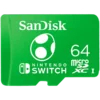 Карта памет SanDisk Nintendo MicroSDXC UHS-I card for Nintendo Switch Yoshi Edition- 64GB Up to 100MB/s read; up to 90MB