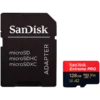 Карта памет SanDisk Extreme PRO microSDXC 128GB + SD Adapter + 2 years RescuePRO Deluxe up to 200MB/s & 90MB/s Read/Writ