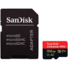 Карта памет SanDisk Extreme PRO microSDXC 512GB + SD Adapter + 2 years RescuePRO Deluxe up to 200MB/s & 140MB/s Read/Wri