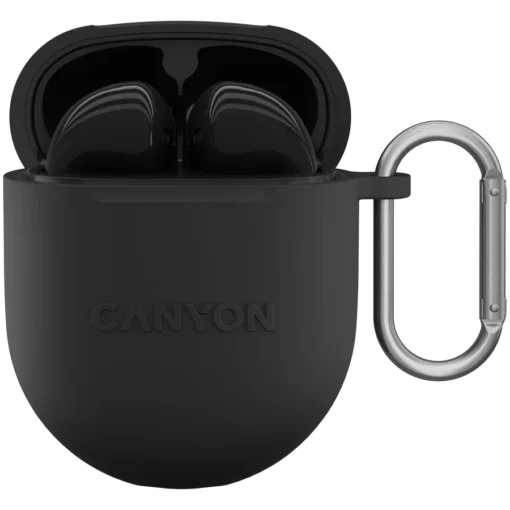 Bluetooth слушалки CANYON headset TWS-6 Black