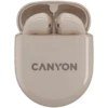 Bluetooth слушалки CANYON headset TWS-6 Beige