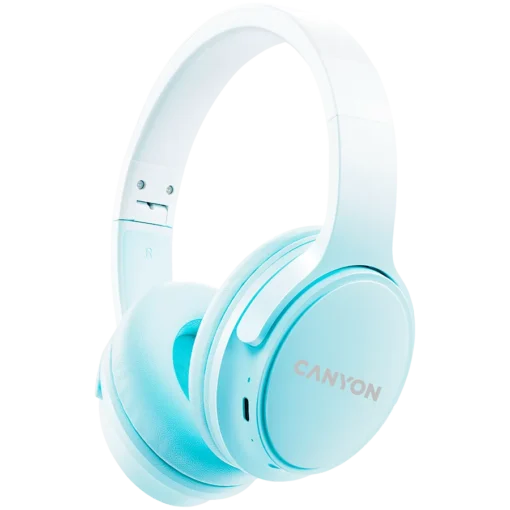 Bluetooth слушалки CANYON headset OnRiff 4 Blue