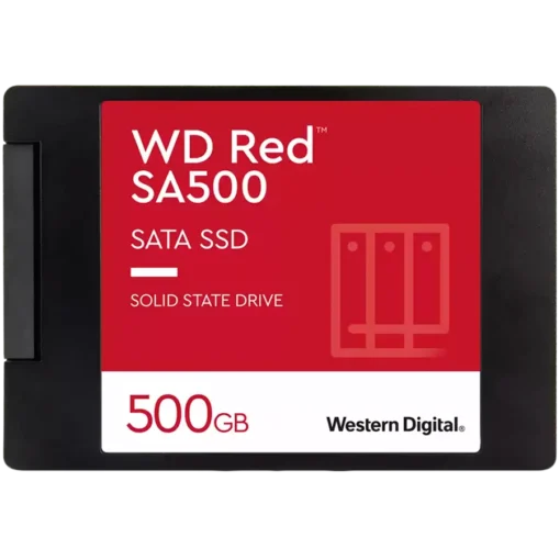 SSD диск WD SSD Red 500GB 2.5 SATA 6Gb/s Read/Write: 560 / 530 MB/s Random Read/Write IOPS 95K/85K TBW