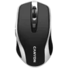 Безжична мишка CANYON mouse MW-19 EU Wireless Charge Black Silver