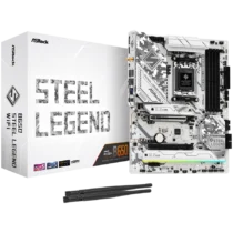 Дънна платка ASROCK MB Desktop B650 Steel Legend AM5 4x DDR5 1x PCIe 5.0 x16 1x PCIe 3.0 x16 1x PCIe 4.0 x1 1x Blazing M