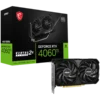 Видео карта MSI Video Card Nvidia GeForce RTX 4060 Ti 8G VENTUS 2X BLACK E1 OC 8GB GDDR6 128bit Boost: 2565 MHz 4352 CUD