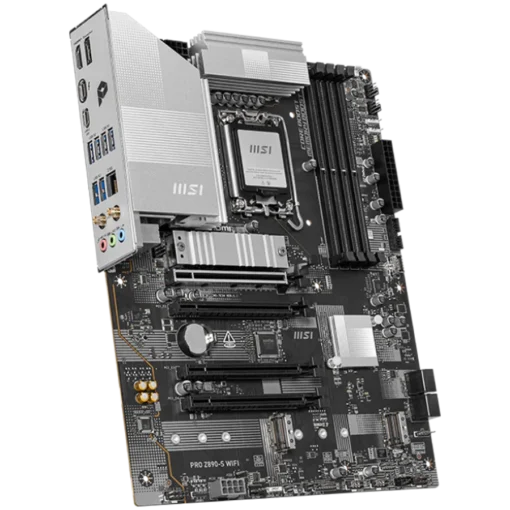 Дънна платка MSI PRO Z890-S WIFI, LGA 1851, Dual Channel DDR5 up to 8600(OC)MHz, 4x PCIe x16 slots, 3x M.2 slot, 4xUSB 2.0, 6xUSB 5Gbps A, 1xUSB 20Gbps C,1x HDMI, 1x Type-C DP,1x DP, 2.5GbpsLAN, 7.1 Audio, 3y warranty - Image 8