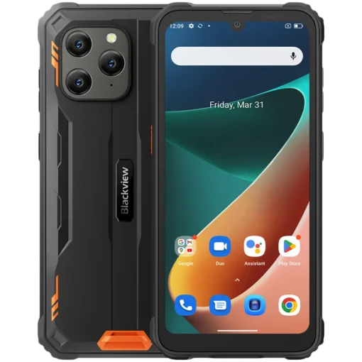 Мобилен телефон Blackview Rugged BV5300 PRO 6.10 HD+IPS 720x1560 4GB/64GB MT6765 Octa-core 2.3GHz Front 8MP/Rear 13MP NF