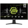 Монитор MSI MAG 256F Gaming Monitor 24.5"" 180Hz FHD (1920x1080) 16:9 Rapid IPS Anti-glare 1ms 250nits 1000:1 178°/178°