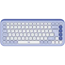 Клавиатура LOGITECH POP ICON KEYS - LILAC - US INTL - BT - INTNL-973