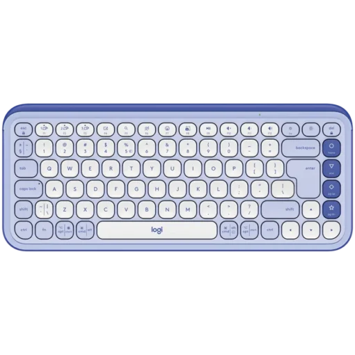 Клавиатура LOGITECH POP ICON KEYS - LILAC - US INTL - BT - INTNL-973