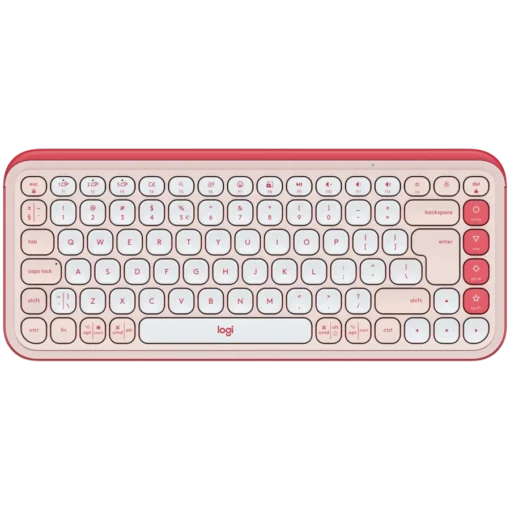 Клавиатура LOGITECH POP ICON KEYS - ROSE - US INTL - BT - INTNL-973