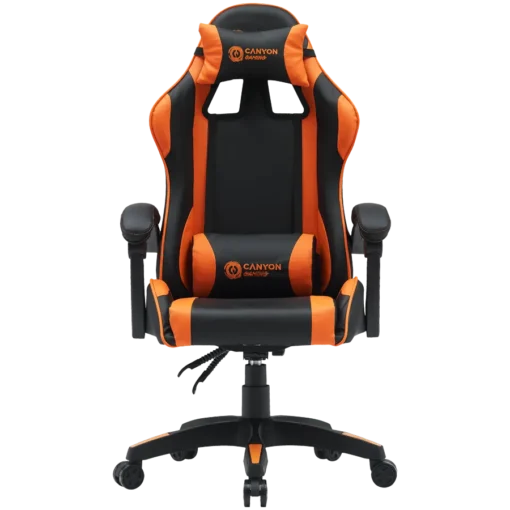 Геймърски стол CANYON gaming chair Core SGCH2 Black Orange