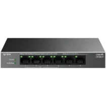 Kомутатор TP-Link LS106LP 6-Port 10/100 Mbps Desktop Switch with 4-Port PoE 4× 10/100 Mbps PoE Ports 2× 10/100 Mbps Non-