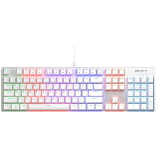 Геймърска клавиатура COUGAR ULTIMUS EX Gaming Keyboard White