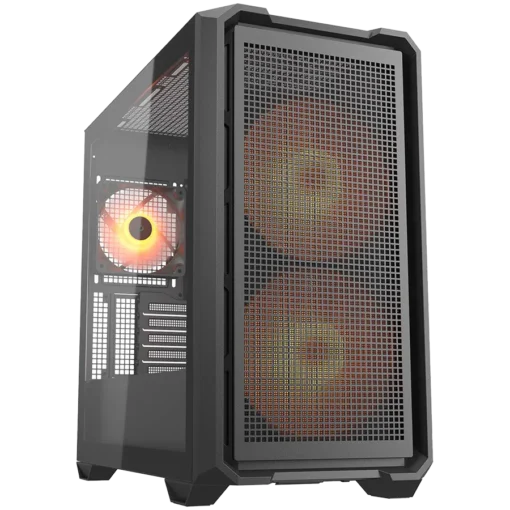 Кутия за компютър COUGAR MX600 Mini RGB PC Case Mini Tower Black