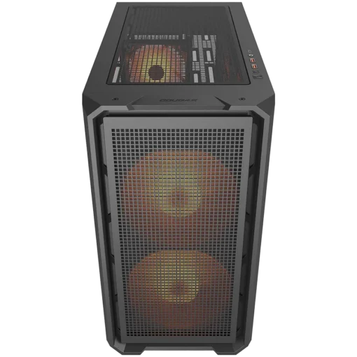 Кутия за компютър COUGAR MX600 Mini RGB PC Case, Mini Tower, Black - Image 6