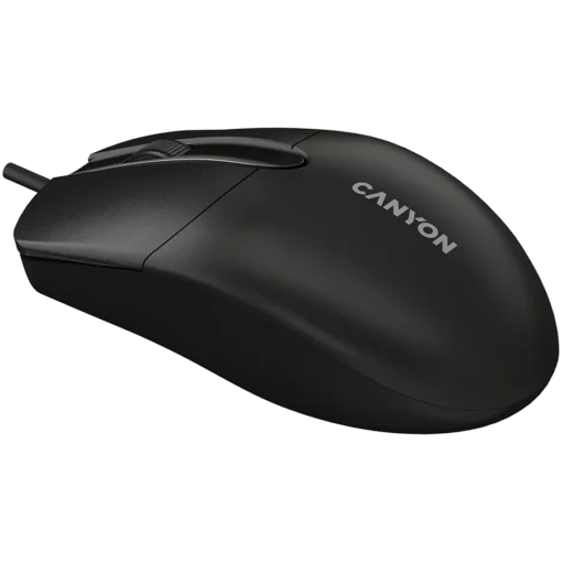 Мишка за компютър CANYON mouse M-5 Wired Black