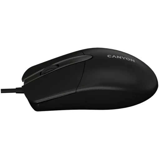 Мишка за компютър CANYON mouse M-5 Wired Black - Image 9