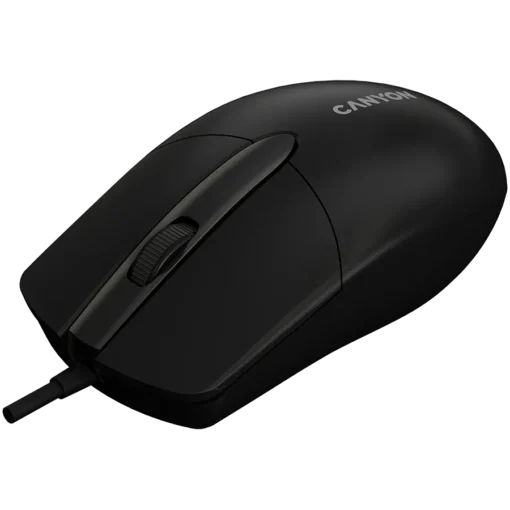 Мишка за компютър CANYON mouse M-5 Wired Black - Image 10