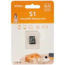 Карта памет Imou microSDXC 64GB + SD Adapter Class 10 U3 V30 EAN: 6939554929755