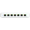 Kомутатор Ubiquiti USW-Ultra-60W Layer 2 8-port GbE PoE switch: 7x GbE PoE+ output ports GbE port with optional PoE++