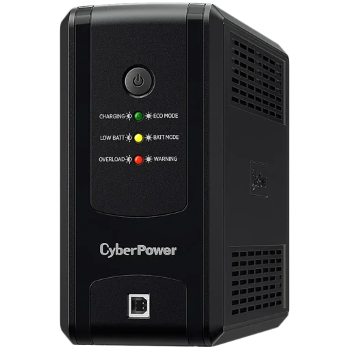 UPS CyberPower UPS с AVR 850VA/425W Line-Interactive 3x Schuko Runtime at 90W ( min ):20 Surge and Spike protection; Gre