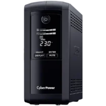 UPS CyberPower UPS AVR 1000VA/550W Line-Interactive LCD display 4x Schuko Runtime at 90W ( min ):44 Surge and Spike prot