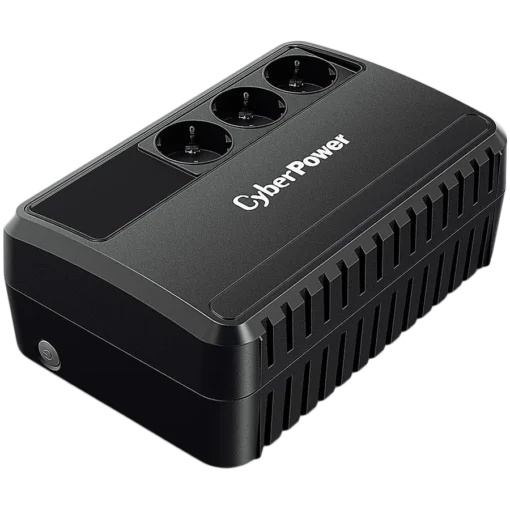 UPS CyberPower UPS с AVR 650VA/360W Line-Interactive 3x Schuko Runtime at 90W ( min ):18 Surge and Spike protection; Gre