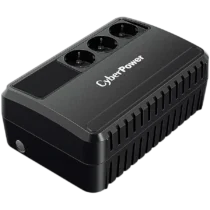 UPS CyberPower UPS с AVR 650VA/360W Line-Interactive 3x Schuko Runtime at 90W ( min ):18 Surge and Spike protection; Gre