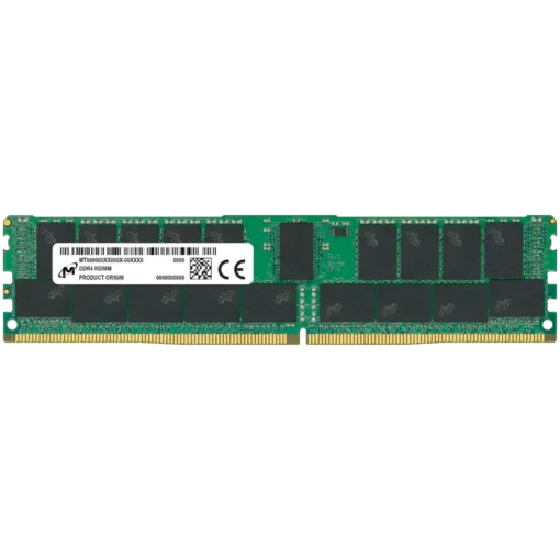 Памет за сървър Micron DDR4 RDIMM 64GB 2Rx4 3200 CL22 (16Gbit) (Single Pack)