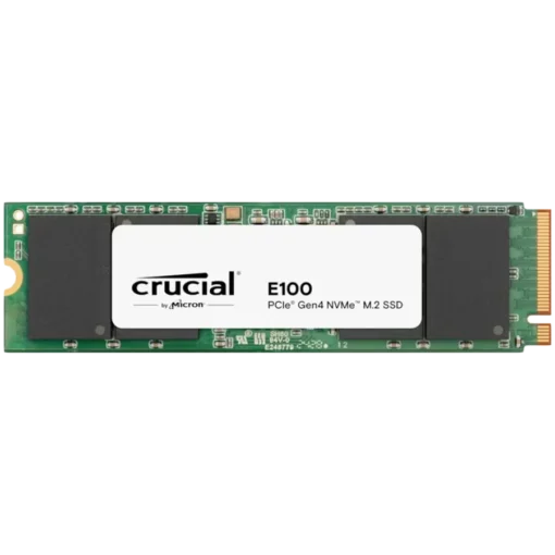 SSD диск Crucial E100 480GB SSD PCIe 4.0 Gen4 M.2 2280 NVMe Read/Write: 4500/2500 MB/s