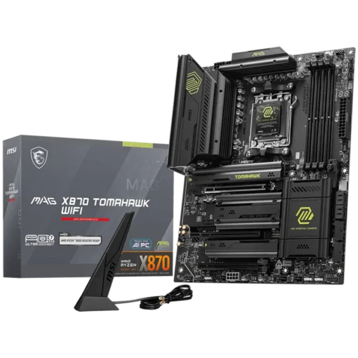 Дънна платка MSI MAG X870E TOMAHAWK WIFI ATX Socket AM5 4x DDR5 Dual Channel DDR5 up to 8400(OC)MHz 3x PCIe 3.0 x16 slot