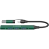 USB хъб CANYON hub DS-02 4in1 USB-A/C Green