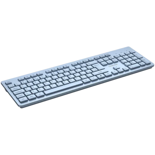 Клавиатура CANYON keyboard HKB-W01 UK/US AAA Wireless Blue - Image 5