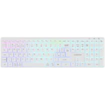 Клавиатура CANYON keyboard HKB-W11 UK/US RGB Dual Mode Wireless White